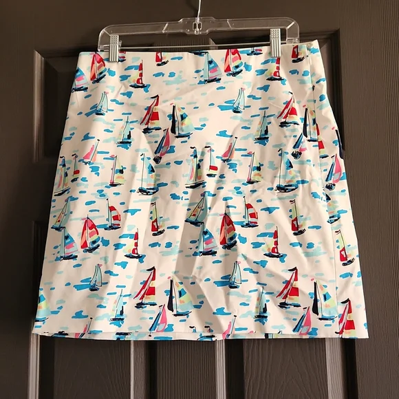 Talbots sailboat skirt - Picture 1 of 3